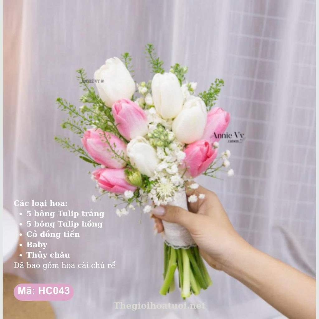 Hoa cưới cầm tay- HC043