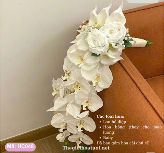 Hoa cưới cầm tay- HC048